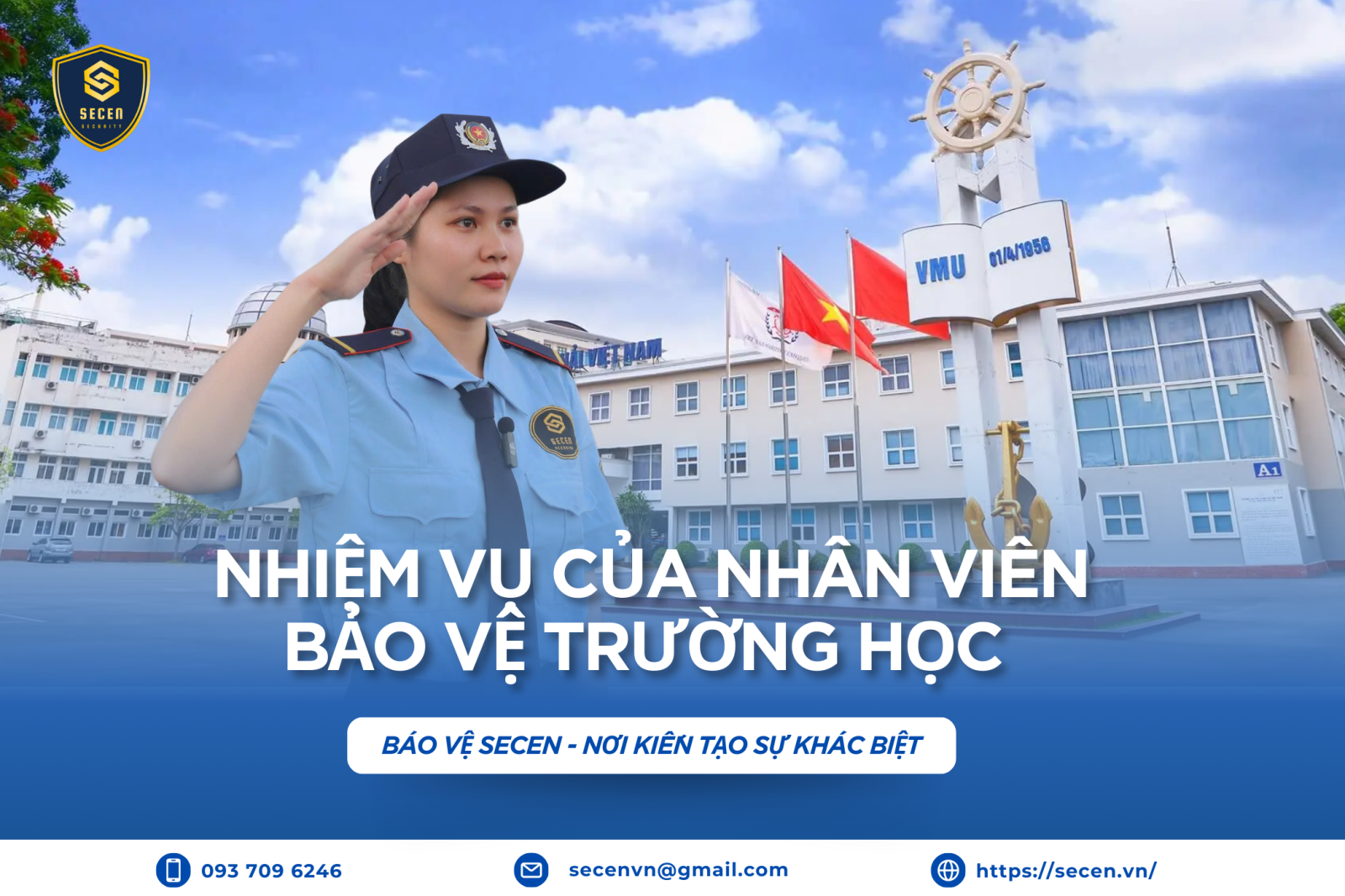 Nhiệm vụ của nhân viên bảo vệ trường học – Dịch vụ bảo vệ trường học chuyên nghiệp